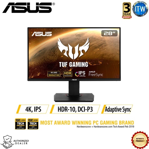 [VG289Q] Asus TUF Gaming VG289Q | 28&quot; UHD 4K (3840x2160), IPS, Adaptive-Sync, FreeSync, HDR 10 Gaming Monitor