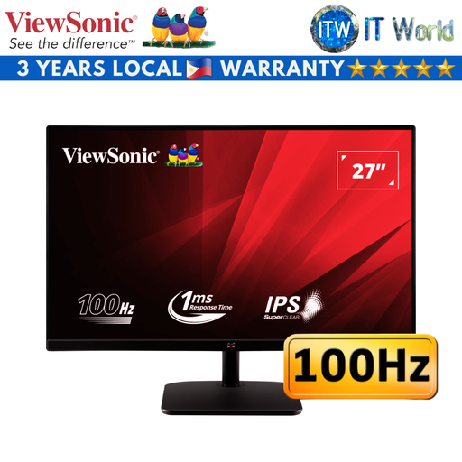 [VA2732MH] ViewSonic VA2732-MH 27” IPS Monitor Featuring HDMI and Speakers