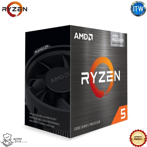 [AMD Ryzen 5 5600G] AMD Ryzen 5 5600G | 3.9 GHz | 6-Core 12-Thread | AM4 Desktop Processor