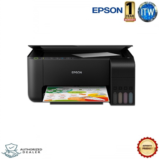 [L3150] Epson EcoTank L3150 Wi-Fi All-in-One Ink Tank Printer (Black)