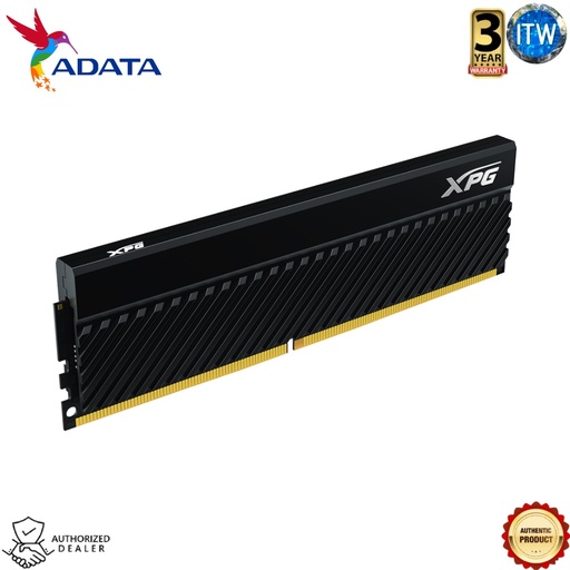 [AD-AX4U32008G16A-CBKD45] ADATA XPG Gammix D45 8GB DDR4 3200MHz CL16 w/ Heatsink Black UDIMM Memory (AD-AX4U32008G16A-CBKD45)