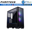 Phanteks Eclipse P360A Black D-RGB Mid Tower Tempered Glass Gaming PC Case