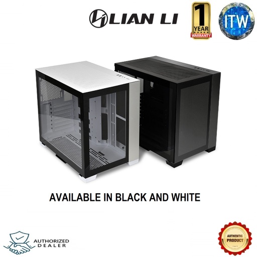 [Lian Li O11 Dynamic Mini Black (G99.O11DMI-X)] LIAN LI O11 Dynamic Mini Tempered Glass ATX/ Micro-ATX/ Mini-ITX Mid Tower PC Case (Black)