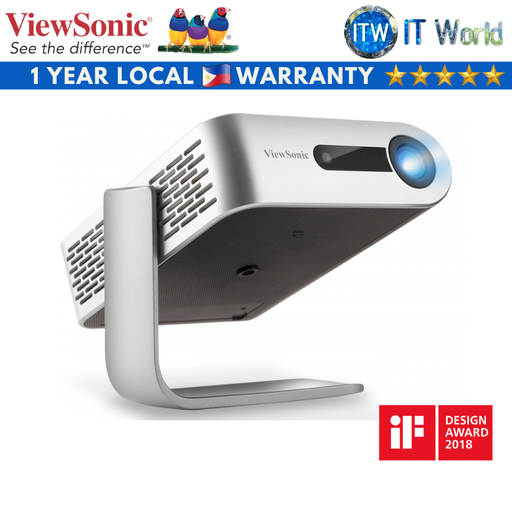 [M1+_G2] ViewSonic M1+ G2 Smart LED Portable Projector with Harman Kardon® Speakers