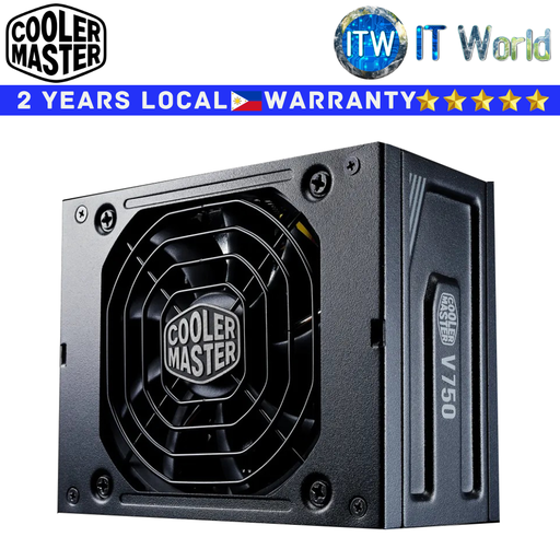 [MPY-7501-SFHAGV] Cooler Master PSU 750Watts Power Supply Unit V750 SFX 80+ Gold Full Modular (MPY-7501-SFHAGV)