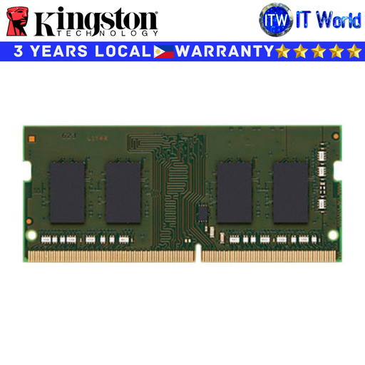 [KVR26S19S6/8] Kingston DDR4 RAM 8GB (8GBx1) 2666Mhz Non-ECC Unbuffered SODIMM Memory (KVR26S19S6/8)