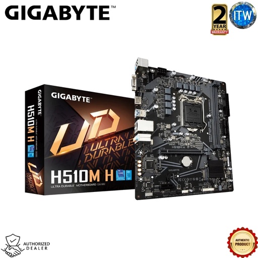 [GA-H510M-H] ITW | Gigabyte H510M-H/K micro-ATX LGA1200 DDR4 Motherboard (2, H510M-H)