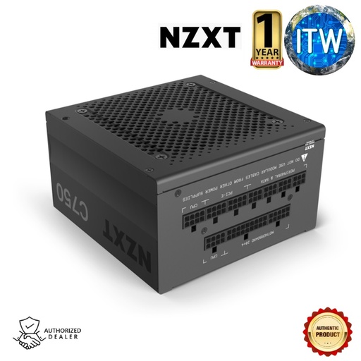 [NP-C750M-US] NZXT C750 750 Watt PSU Power Supply Unit  NP-C750M-US