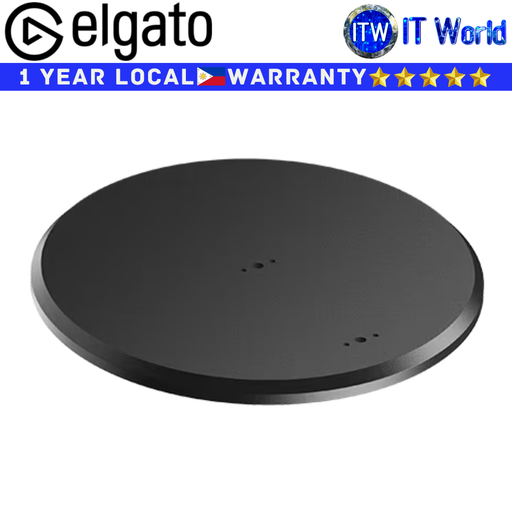 [EL-10AAD9901] Elgato Multi-mount Heavy Base Weighted Steel Base for Freestanding Application (EL-10AAD9901) (Black)