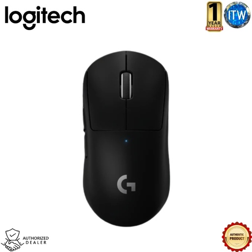 [G Pro X] Logitech G Pro X Super Light - 25,600 DPI, 5 Programmable Buttons Wireless Gaming Mouse (Black)