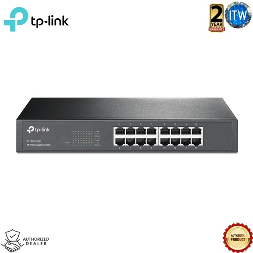 [TL-SG1016D] TP-LINK TL-SG1016D | 16-Port Gigabit Desktop/Rackmount Switch (TL-SG1016D)