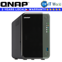 QNAP NAS Storage TS-253D Quad-Core 2.5GbE Network Attached Storage (TS-253D-4G)