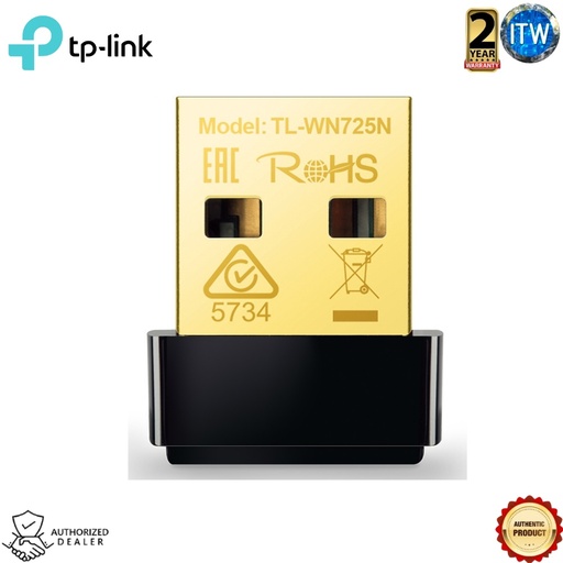 [TL-WN725N] TP-Link TL-WN725N  150Mbps Wireless N Nano USB Adapter (TL-WN725N)