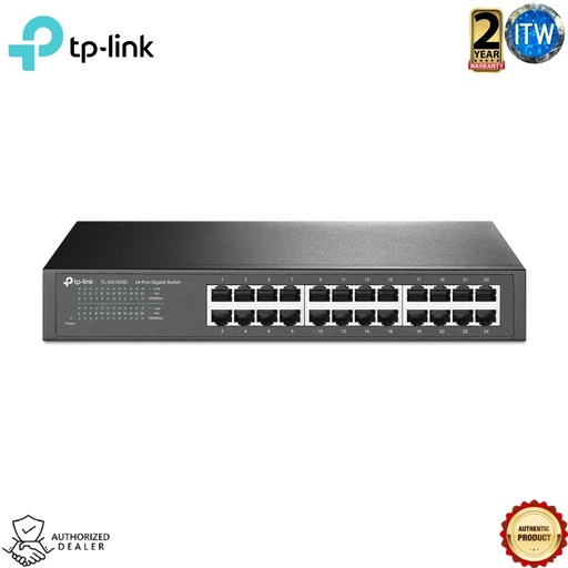 [TL-SG1024D] TP-Link TL-SG1024D | 24-Port Gigabit Desktop/Rackmount Switch (TL-SG1024D)