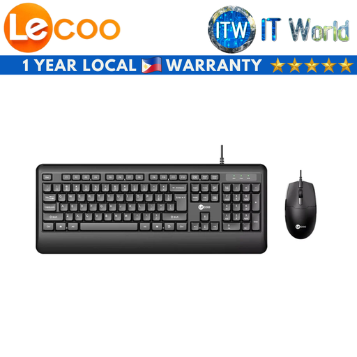 [CM104 WIRED BUSINESS COMBO] Lenovo Lecoo CM104 Wired Keyboard and Mouse Business Combo