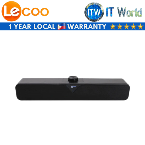 [DS102 DESKTOP SPEAKER (USB/BLUETOOTH)] Lecoo DS102 TV Sound Bar Wireless Bluetooth Speaker and USB Powered Wired Mini Soundbar