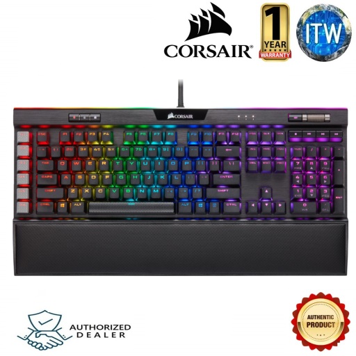 [CS-CH-9127414-NA] Corsair K95 RGB PLATINUM XT Mechanical Gaming Keyboard (CHERRY MX SPEED)