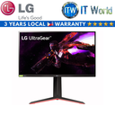 Itw | LG Gaming Monitor 27" (2560x1440 QHD) / 165 (OC 180Hz) / IPS / 1ms (GTG) / Ultragear 27GP850-B