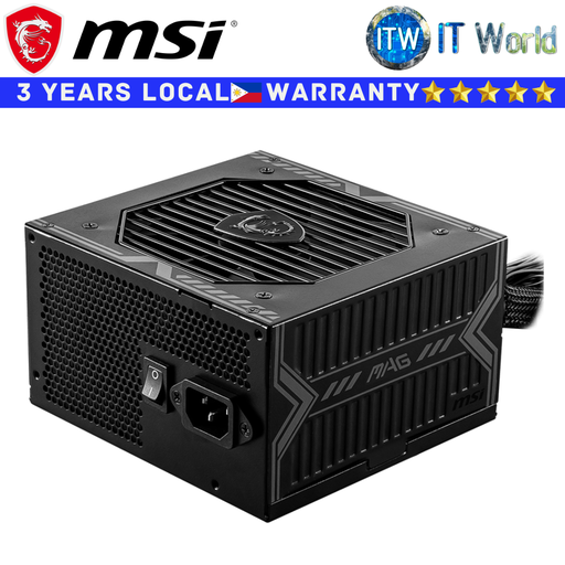 [MAG A550BN] MSI PSU 550W Power Supply Unit A550BN 80+ Bronze Active PFC Sleeve Bearing