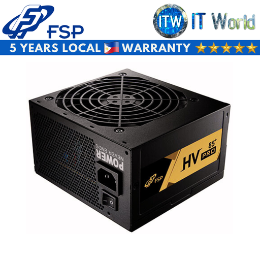 [FSP550-51AAC] FSP HV PRO 85+ Active PFC, ATX Power Supply Unit (550W)
