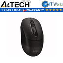 A4tech FB10C - Dual Mode Rechargeable, Bluetooth mode and 2.4GHz Wireless Mouse (Stone Black)
