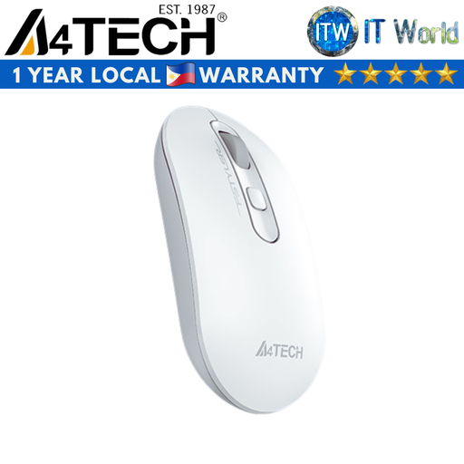 [FG20 White] A4tech FG20 - 2.4G Wireless Mouse (White) (White)