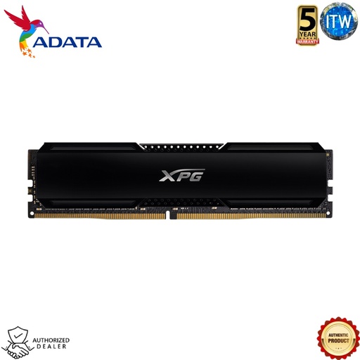 [AD-AX4U32008G16A-CBK20] Adata GAMMIX D20 8GB DDR4-3200mhz Memory Module w/ Black Heatsink