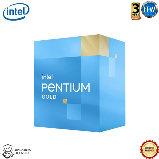[Intel Pentium G7400] Intel Pentium Gold G7400 - 6M Cache, Dual-Core 3.7 GHz LGA 1700 Processor