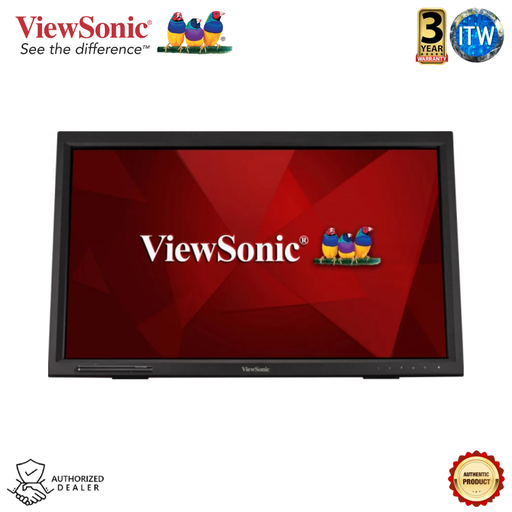 [TD2423] Viewsonic TD2423 - 24”, FHD(1920x1080), VA Technology, Flicker-Free, IR 10-Point Multi-Touch Monitor