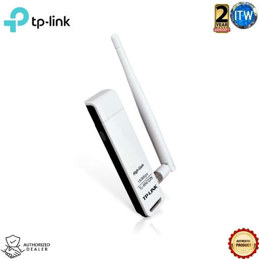 [TL-WN722N] TP-Link TL-WN722N - 150Mbps High Gain Wireless USB Adapter (TL-WN722N)