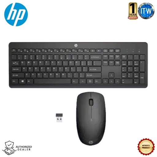 [18H24AA] HP 230 Wireless Mouse and Keyboard Combo (18H24AA)